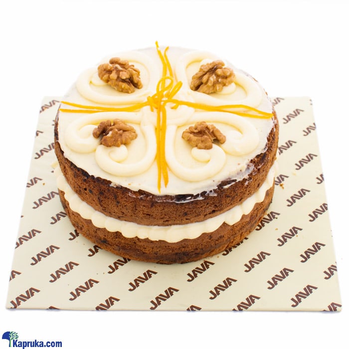 Java Sugar Free Carrot Cheese Cake Online at Kapruka | Product# cakeJAVA0092