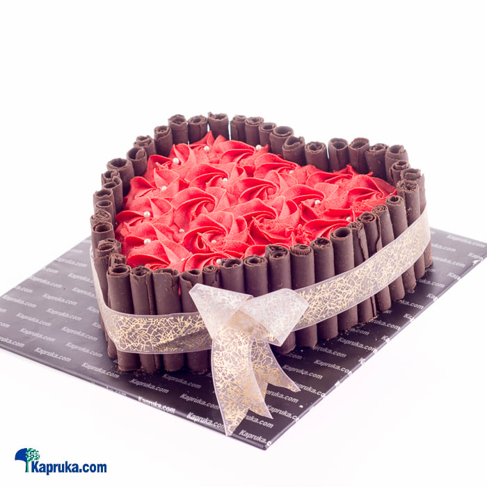 Swirl Of Romance Chocolate Cake Online at Kapruka | Product# cake00KA00732