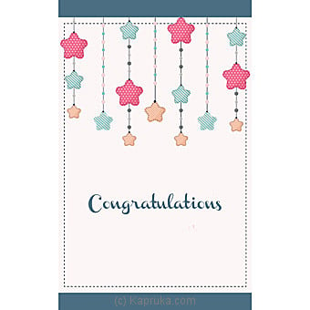 Congratulations Greeting Card Online at Kapruka | Product# greeting00Z1483
