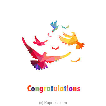 Congratulations Greeting Card Online at Kapruka | Product# greeting00Z1486