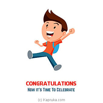Congratulations Greeting Card Online at Kapruka | Product# greeting00Z1491