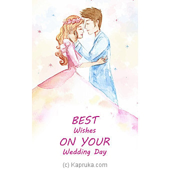 Wedding Greeting Card Online at Kapruka | Product# greeting00Z1499