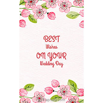 Wedding Greeting Card Online at Kapruka | Product# greeting00Z1493