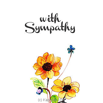 Sympathy Cards Online at Kapruka | Product# greeting00Z1524