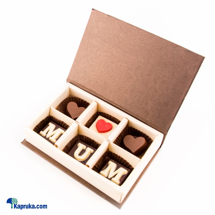 ' Mum' 6 Piece Chocolate Box( Java ) Online at Kapruka | Product# chocolates00610