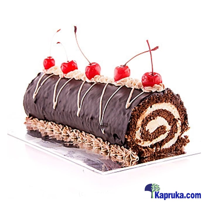 Divine Chocolate Swiss Roll Online at Kapruka | Product# cakeDIV00105