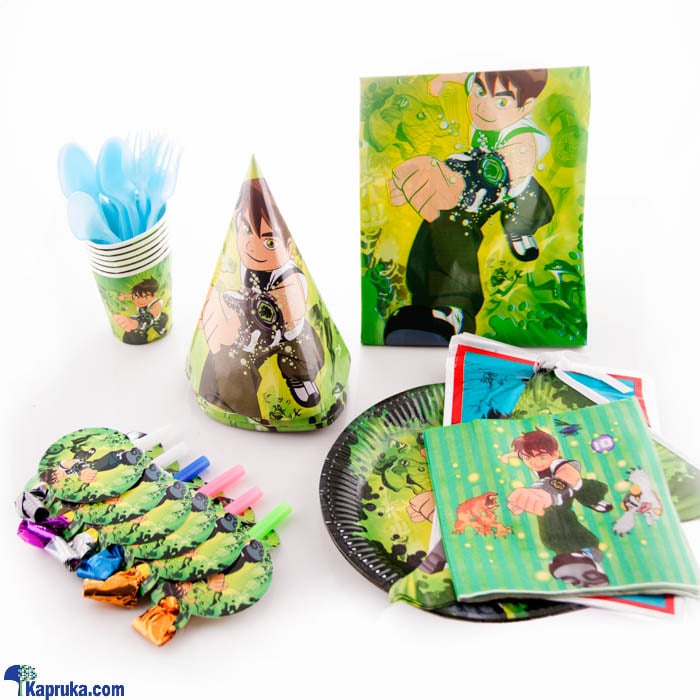 Ben10 Kids Party Pack Online at Kapruka | Product# partyP00113
