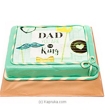 Kingsbury ' Dad You Are The King' Cake Online at Kapruka | Product# cakeKB00165