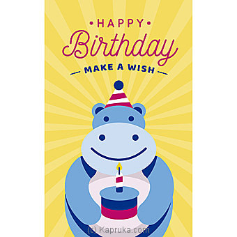 Birthday Greeting Card Online at Kapruka | Product# greeting00Z1586