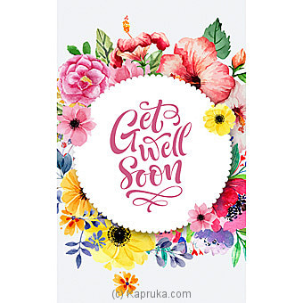 Get Well Soon Card Online at Kapruka | Product# greeting00Z1596