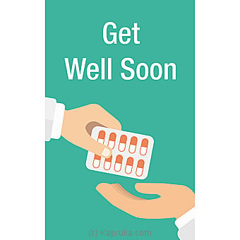 Get Well Soon Card Online at Kapruka | Product# greeting00Z1594