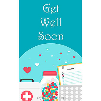 Get Well Soon Card Online at Kapruka | Product# greeting00Z1591