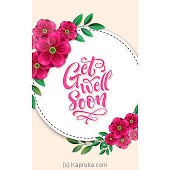Get Well Soon Card Online at Kapruka | Product# greeting00Z1588
