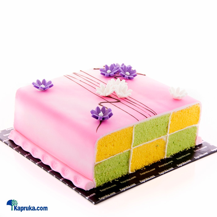 Kapruka Battenberg Delight Cake Online at Kapruka | Product# cake00KA00784