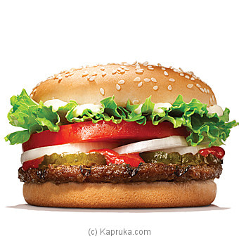 Whopper Jr' Beef Online at Kapruka | Product# BurgerK00109