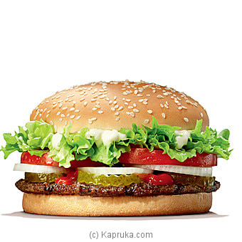 Whopper- Beef Online at Kapruka | Product# BurgerK00110