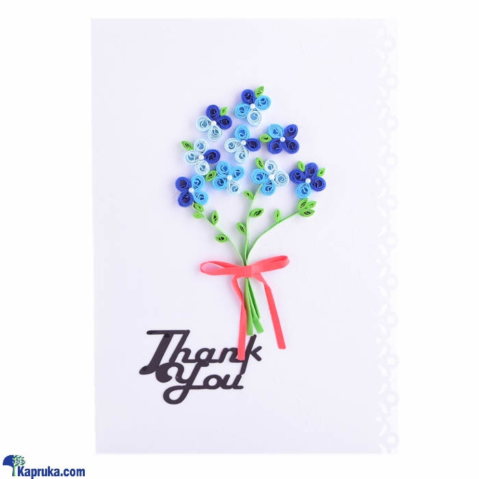 Handmade Thank You Greeting Card Online at Kapruka | Product# greeting00Z1610
