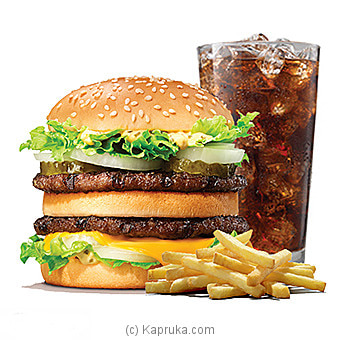 Big King Beef -  Meal - Regular Online at Kapruka | Product# BurgerK00144_TC1