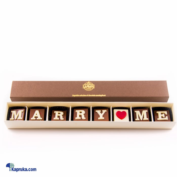 ' Marry Me' 8 Piece Chocolate Box(java) Online at Kapruka | Product# chocolates00692