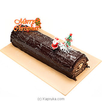 Cinnamon Lakside Yule Log Online at Kapruka | Product# cakeTA00153