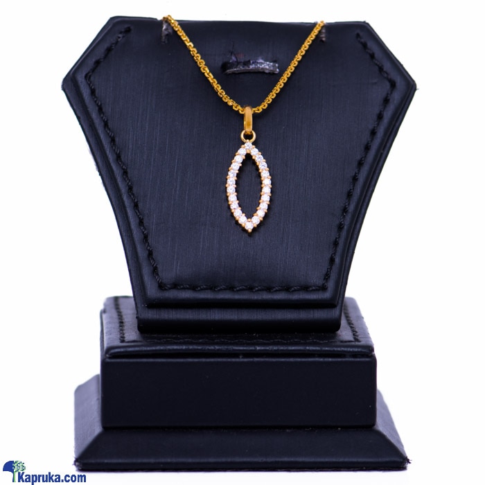 Vogue 22k gold pendant set with 13(c/Z) rounds Online at Kapruka | Product# vouge00352