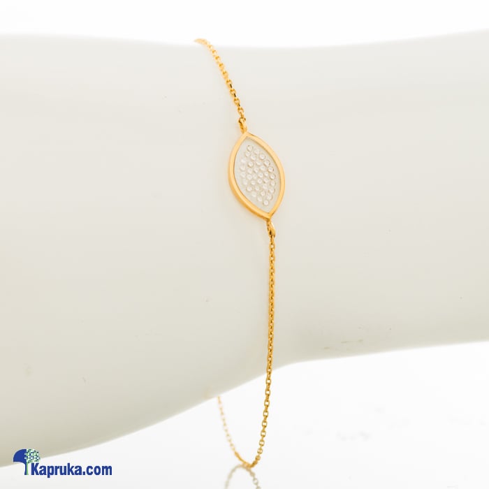 Diamond Dreams 18kt Yellow Gold Bracelet Online at Kapruka | Product# jewellerydd092