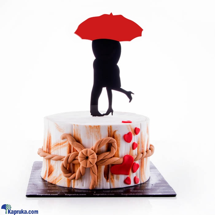 Sweet Romance Ribbon Cake Online at Kapruka | Product# cake00KA00844