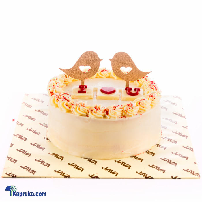 Java I LUV You Red Velvet Cheesecake Online at Kapruka | Product# cakeJAVA00124