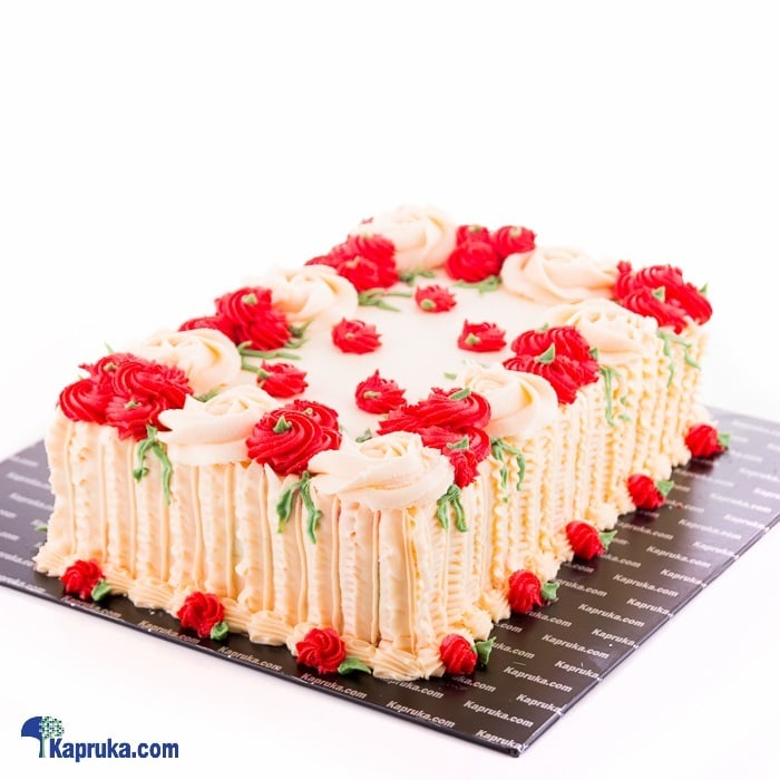 Sealed With A Kiss Ribbon Cake Online at Kapruka | Product# cake00KA00852