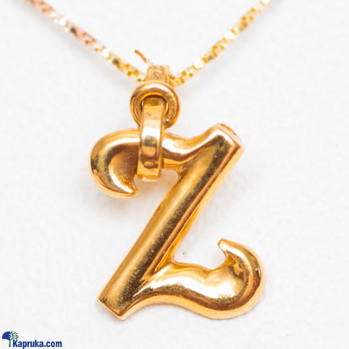 Mallika Hemachandra 22kt Gold Letter Pendant (P128)  Online at Kapruka | Product# jewelleryMH0224