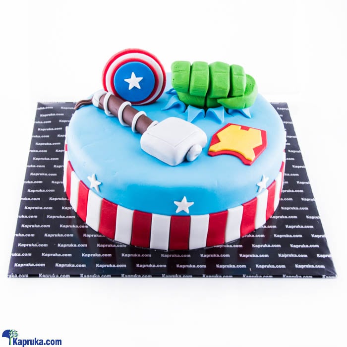 Superhero In Party Cake Online at Kapruka | Product# cake00KA00866