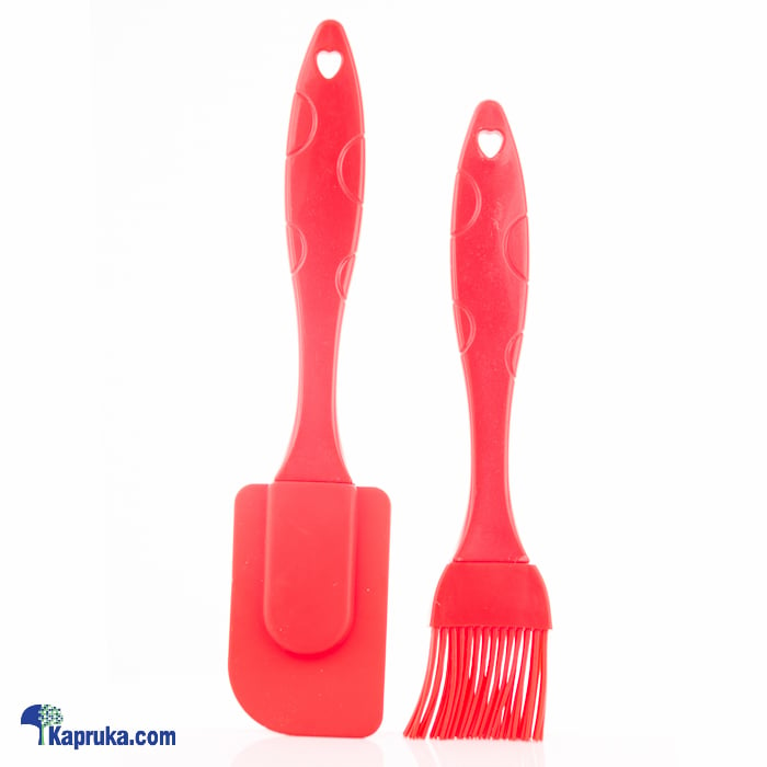 Silicone Spatula And Pastry Brush Set Online at Kapruka | Product# household00360