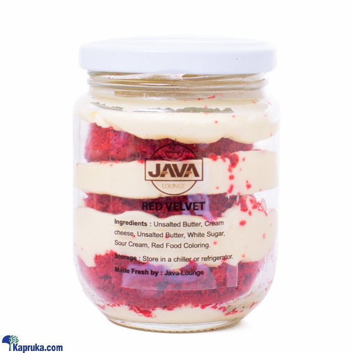 Red Velvet Cake Jar Online at Kapruka | Product# dessert00120