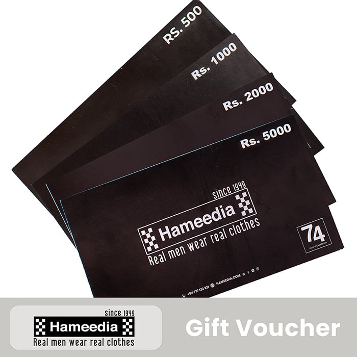 Hameedia Rs 500 Voucher Online at Kapruka | Product# giftV00Z152_TC1