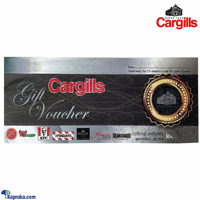Cargills Foodcity Rs 1000 Voucher Online at Kapruka | Product# giftV00Z161_TC2