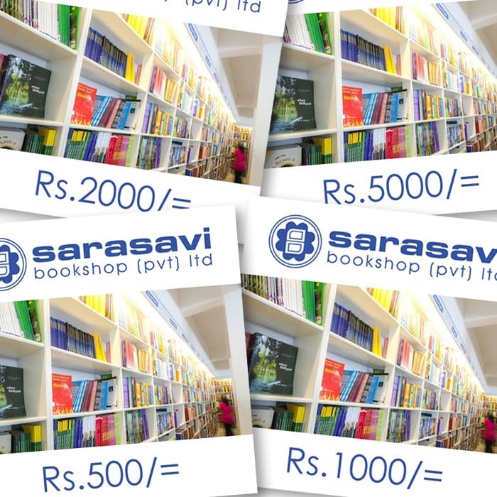 Sarasavi Bookshop Gift Vouchers Rs 5000 Voucher Online at Kapruka | Product# giftV00Z159_TC4