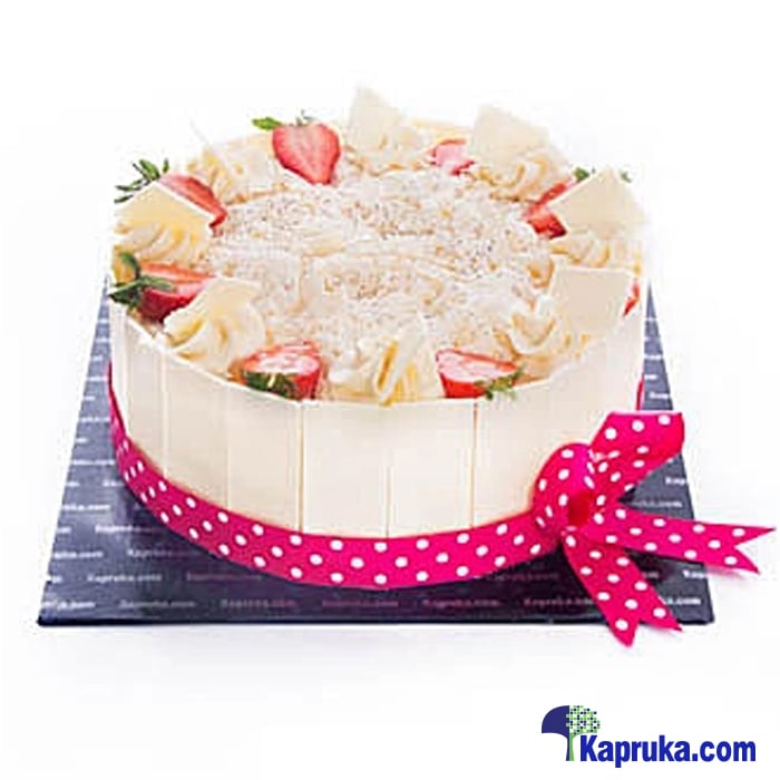 Kapruka Strawberry And White Chocolate Gateau Online at Kapruka | Product# cake00KA00906