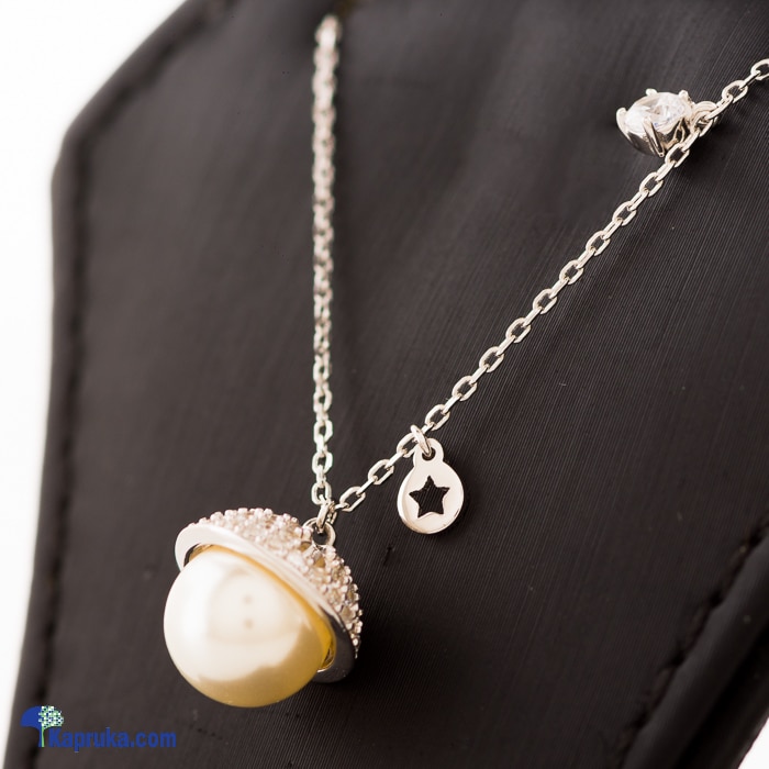 Pearl Silver Pendant With Necklace Online at Kapruka | Product# jewllery00SK696