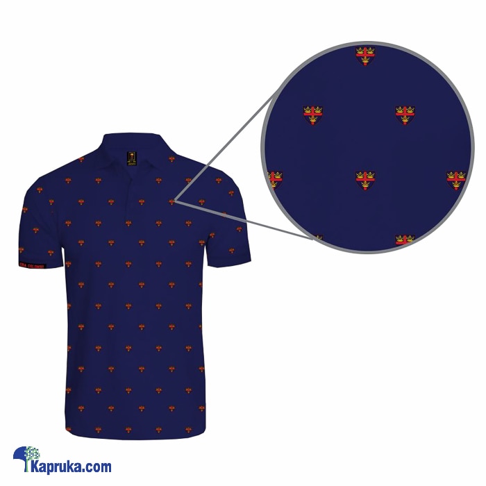 Trinity College All Over Printed Polo Shirt-Blue Small Online at Kapruka | Product# schoolpride00102_TC1