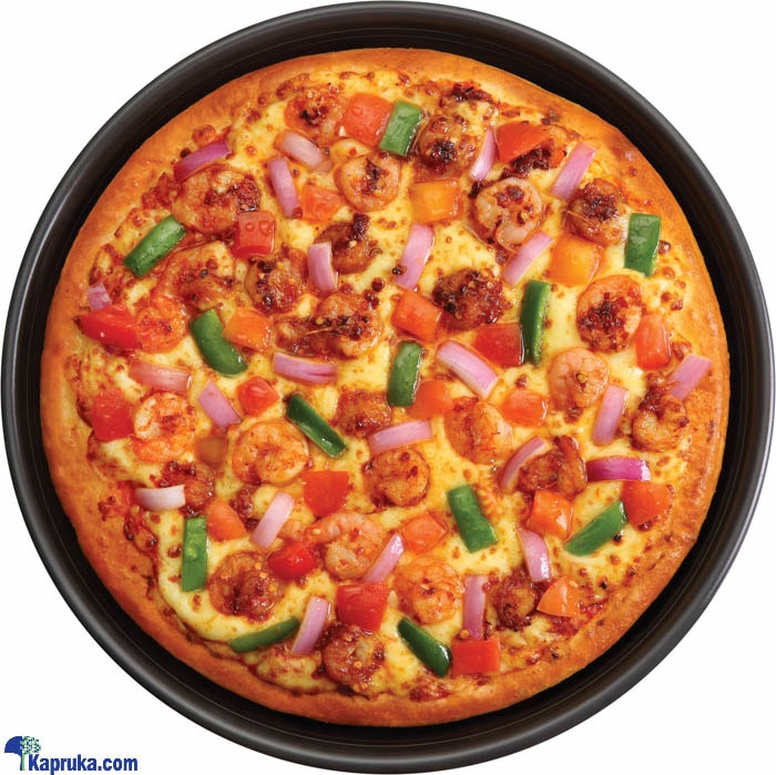 Hot Gralic Prawns Sausage Crust Large Online at Kapruka | Product# pizzahut00199