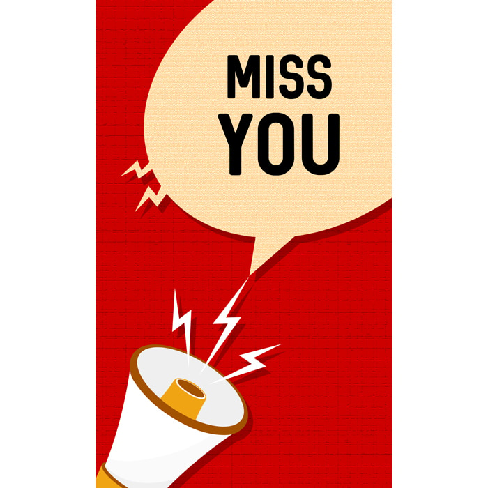 Miss You Greeting Card Online at Kapruka | Product# greeting00Z1792