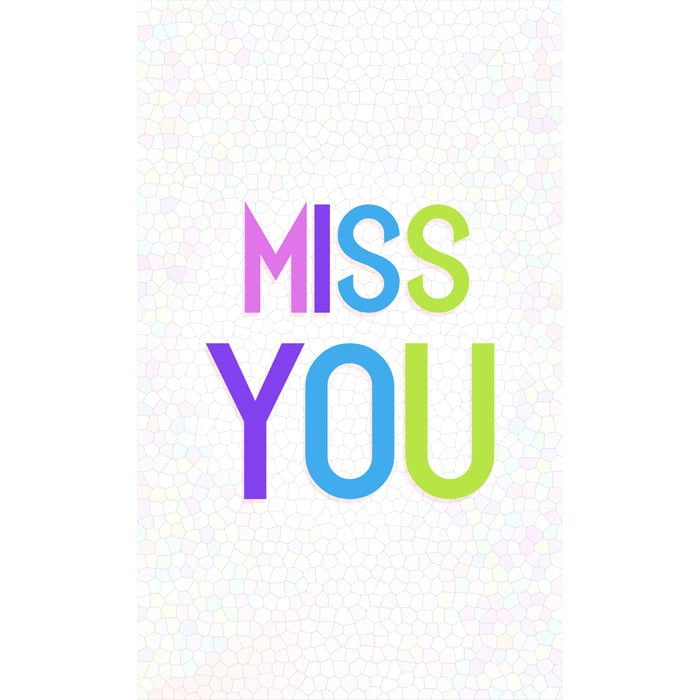 Miss You Greeting Card Online at Kapruka | Product# greeting00Z1788