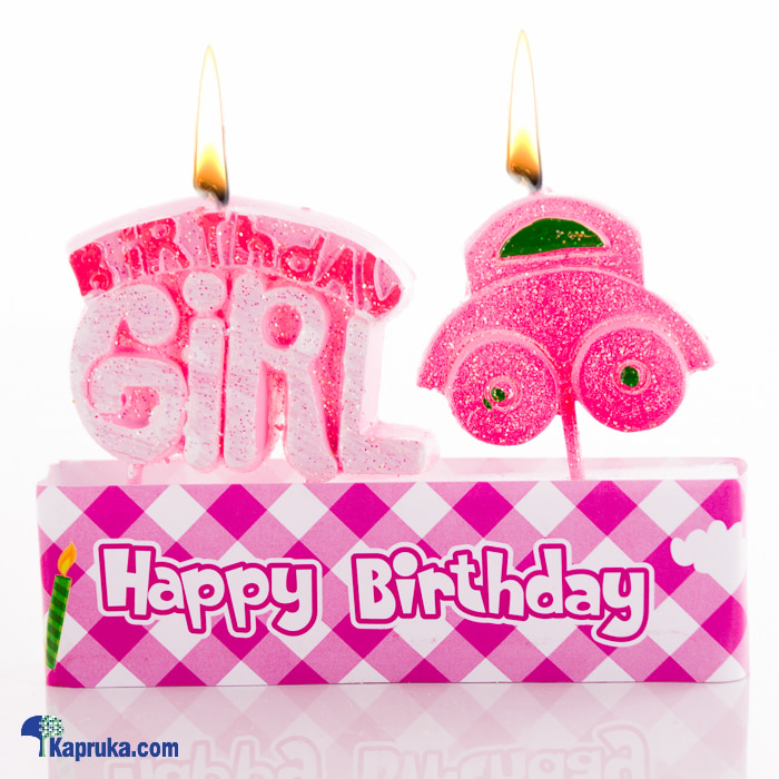 Birthday Girl Candles Online at Kapruka | Product# candles00118