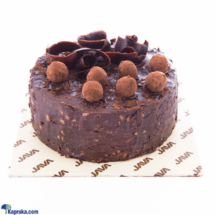 Java Dark Chocolate Fudge Cake Online at Kapruka | Product# cakeJAVA00129