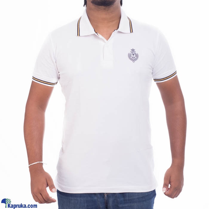 Royal College Short Sleeve White Polo Shirt Small Online at Kapruka | Product# schoolpride00133_TC1