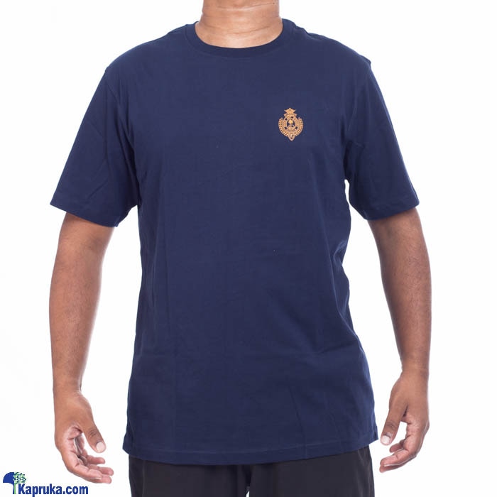 Royal College Plain T- Shirt With Crest (blue) XL Online at Kapruka | Product# schoolpride00146_TC4