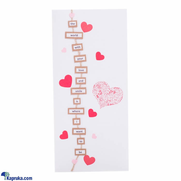 Love You Handmade Greeting Card Online at Kapruka | Product# greeting00Z1814