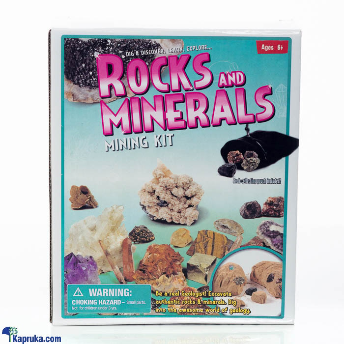 Rocks And Minerals Mining Kit Online at Kapruka | Product# kidstoy0Z917