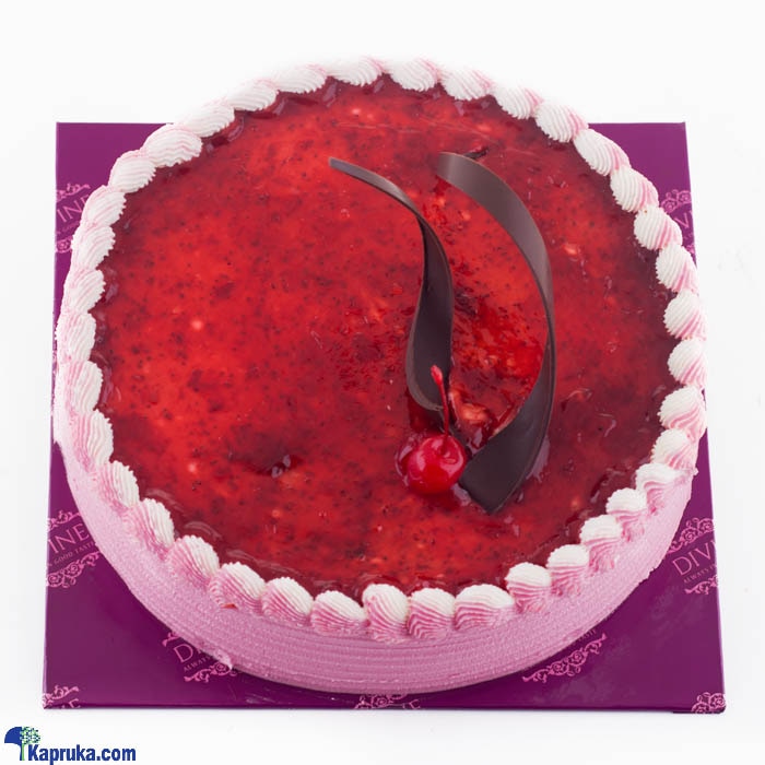 Divine Strawberry Gateau Online at Kapruka | Product# cakeDIV00142