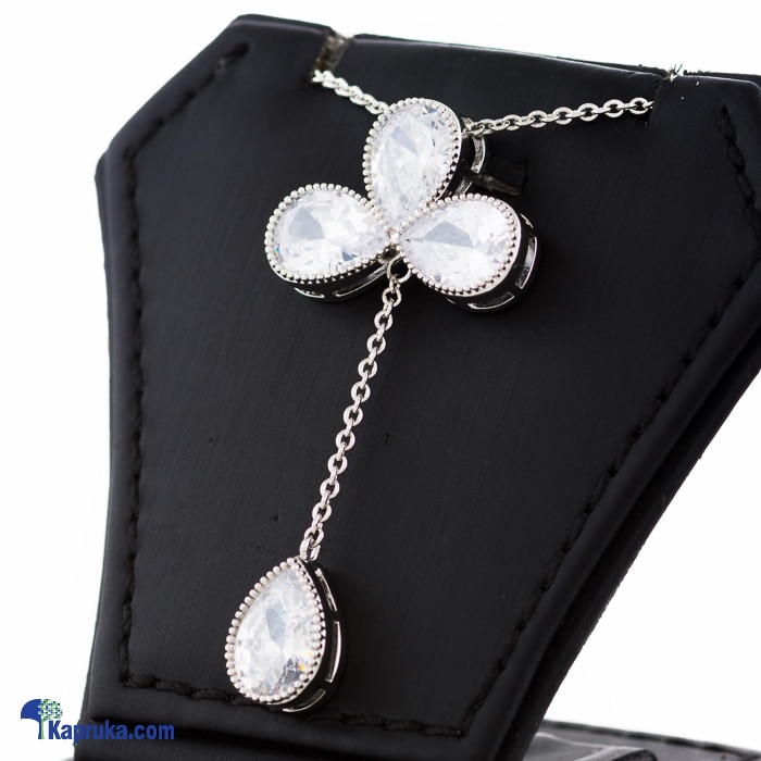 Crystal Stones Pendant With Chain Online at Kapruka | Product# jewllery00SK733